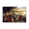 Pixels Penn's Treaty with the Indians Nordic Posters and Prints Canvas Painting  Scandinavian Wall Art Picture for Living Room