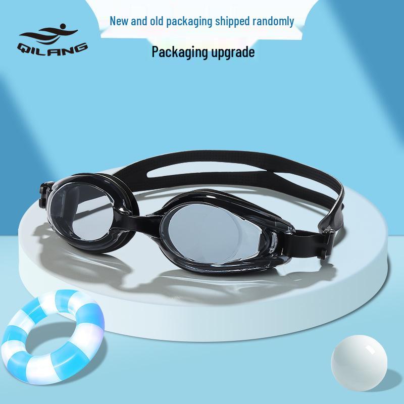 

Qilang Взрослые очки для плавания - HD Прозрачные, Водонепроницаемые, Защищенные от запотевания тренировочные очки для мужчин и женщин