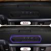 Purple Dashboard Differential Control Switch Panel Cover For Ford Bronco +