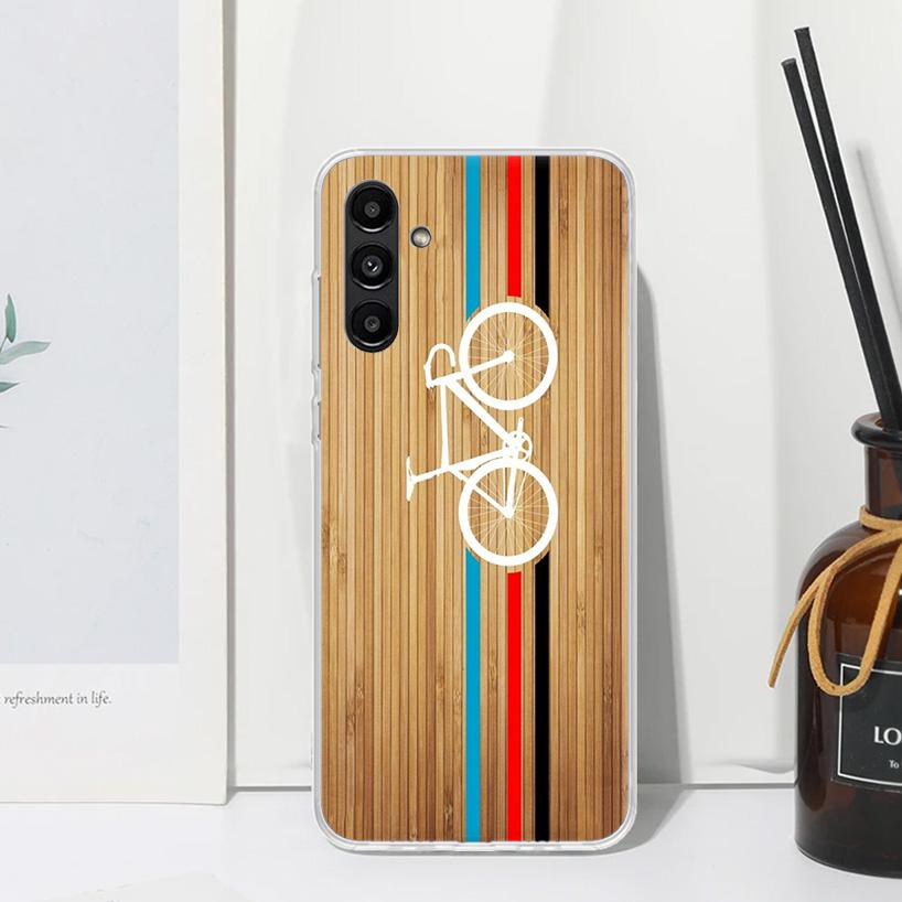 Bicycle Bike Sport Phone Case For Samsung Galaxy A17 A37 A57 A16 A26 A36 A56 A15 A25 A35 A55 A14 A24 A34 A54 A13 A23 A33 A53 A07