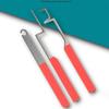 3pcs/set Stainless Steel Windows Unlocking Tool Convenient Design Non-slip Grip Casement Windows Unlocking Tool