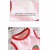 Breathable Dog Vest Strawberry Pattern Cooling Vest Cute Dog Tank Top  Daily Wear