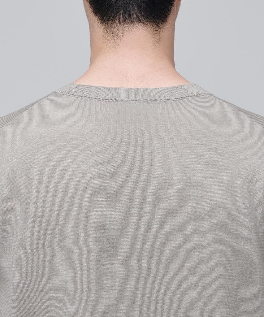 MUSINSA STANDARD Merino Wool Blend High Gauge Crew Neck Knit [Mushroom]