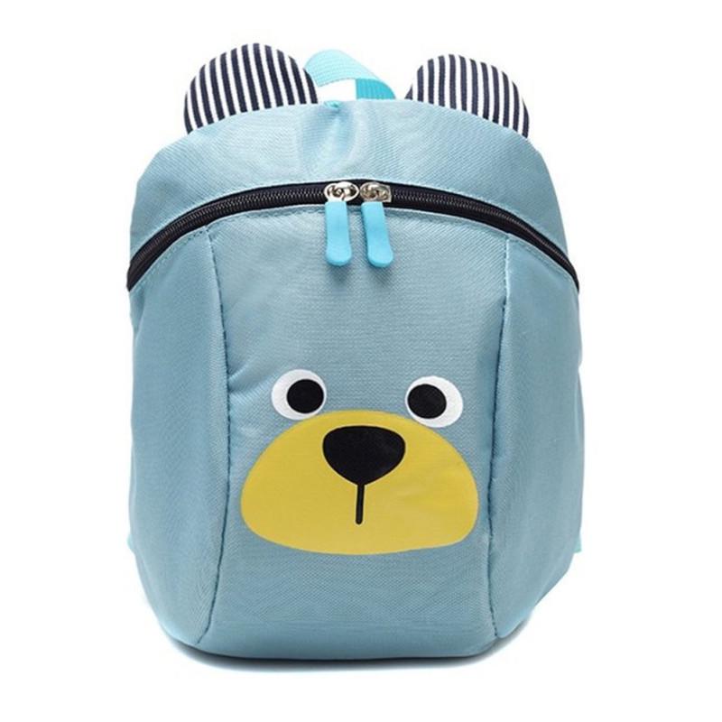 Children Cartoon Figure Anti Lost Backpack Safety Harness Leash Strap Bag For Walking Toddler Kids