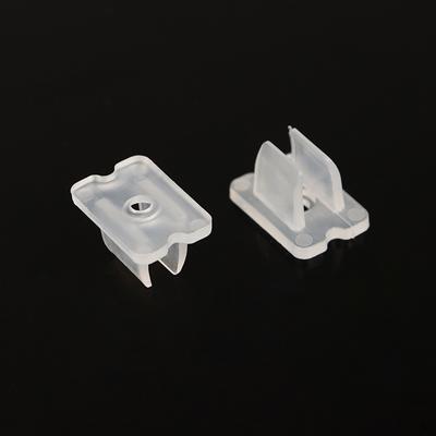 50 Stuks 6*12Mm Led Strip Fixeerklemmen Connector Voor Bevestiging 2835 Neonlicht 220V Cob Plastic Gesp Hoge Kwaliteit Flexibele Accessoires