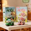 Creative and interesting food travel RV building blocks puzzle assembled children's toys ornaments holiday gifts
