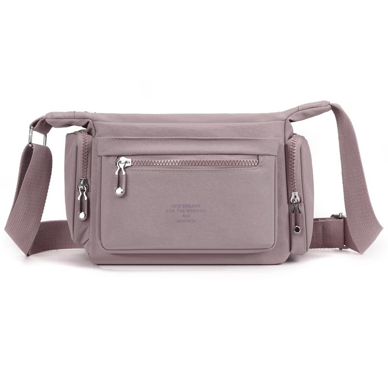 Crossbody Bag Large Capacity Outdoor Commuter Women's Bag Lightweight Nylon Shoulder Bag