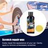 30ml Scratch Remover for Vehicles Car Polishing Wax Scratch Remover for Vehicles Automotive Motor Body Waxing Car Detailing