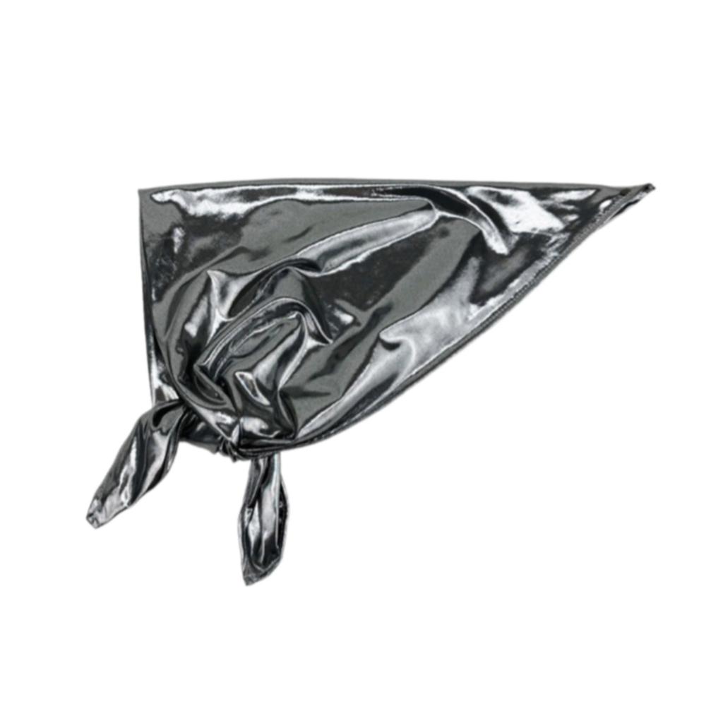 Delicate Western Style Bandana for Adult Stay Fashion Silver Hiphop Bandana Perfect Elastic Bandana for Any Occasion