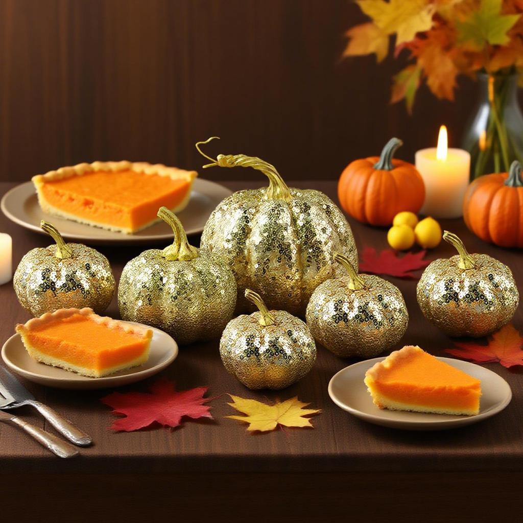 7pcs Artificial Pumpkins Sets Ornament Fake Simulation Pumpkins Halloween Thanksgiving Party Props Home Decoration
