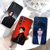 Hot E-ATEEZ Kpop Phone Case For Samsung S26,S25,S24,S23,S22,S21,S20,S30,Ultra,Plus,Fe,Note,5G Black Cover