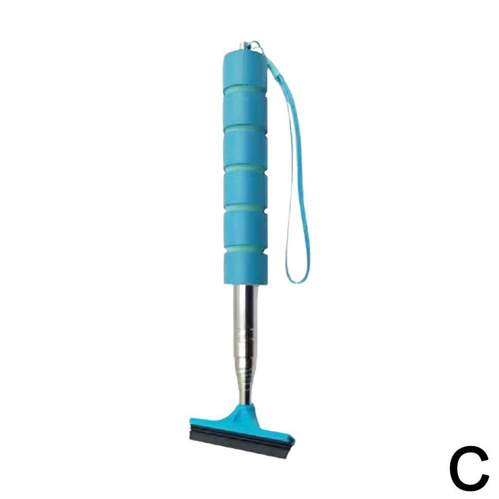 Car Mirror Rainy Glass Window Cleaning Tool Wiper Extendable Squeegee Mirror Handle Mirror Telescopic Car Side Squeegee Rea Z1D1