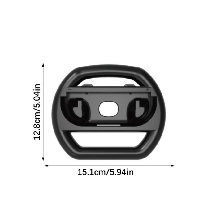 Not Slip Steering Wheel Grip Lightweight Game Racing Controller Ergonomic Racing Game Steering Wheel for Console 2