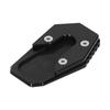 Motorcycle Side Stand Base Extension Enlarger AntiSlip Kickstand Fit for R1200RT 20142018(Black )