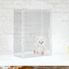 Action Figure Display Case Clear Cabinet Table Storage Box Desktop Organizer for Miniatures Models