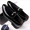 Leather Shoes Men Luxury Business Oxford  Breathable Patent Leather Formal Shoes Plus Size Man Office Wedding Flats Male Black