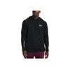 Under Armour Düz Renk Bağcıklı Kapüşonlu Sweatshirt Uzun Kollu Erkek Üstleri Siyah 1366259-001