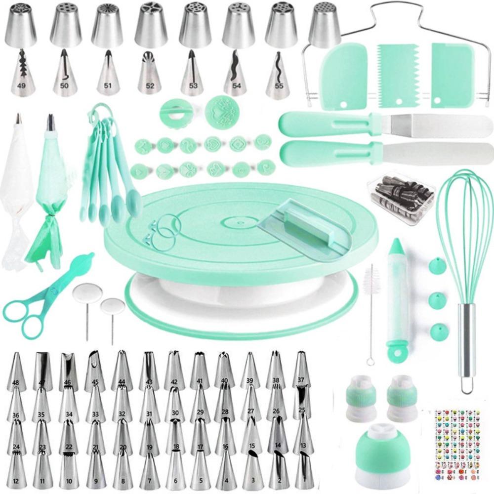 137Pcs Creative Cake Decorating Tools Kit Professional DIY Baking Tools  Baking Projects