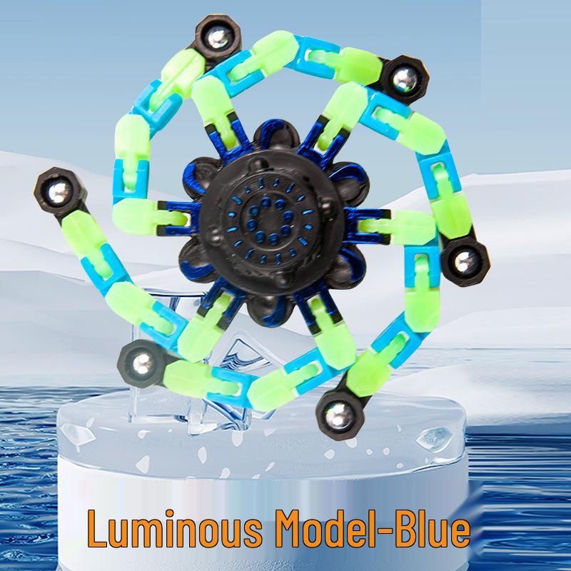 Kids' Transforming Luminous Gyro Decompression Fidget Toy