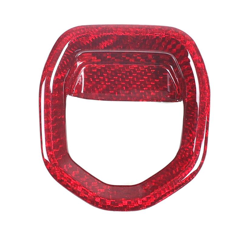 Real Carbon Fiber For Lotus EMIRA 2026-2026 Car P Gear Handbrake Switch Decorative Frame Sticker Car Interior Accessories