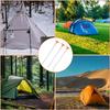 APACALI 40 PCS Metal Tent Stakes Heavy Duty, 10 Inch Yard Stakes Non-Rust Metal Tent Pegs Ground Stakes Tent Spikes Camping Accessories for Camping