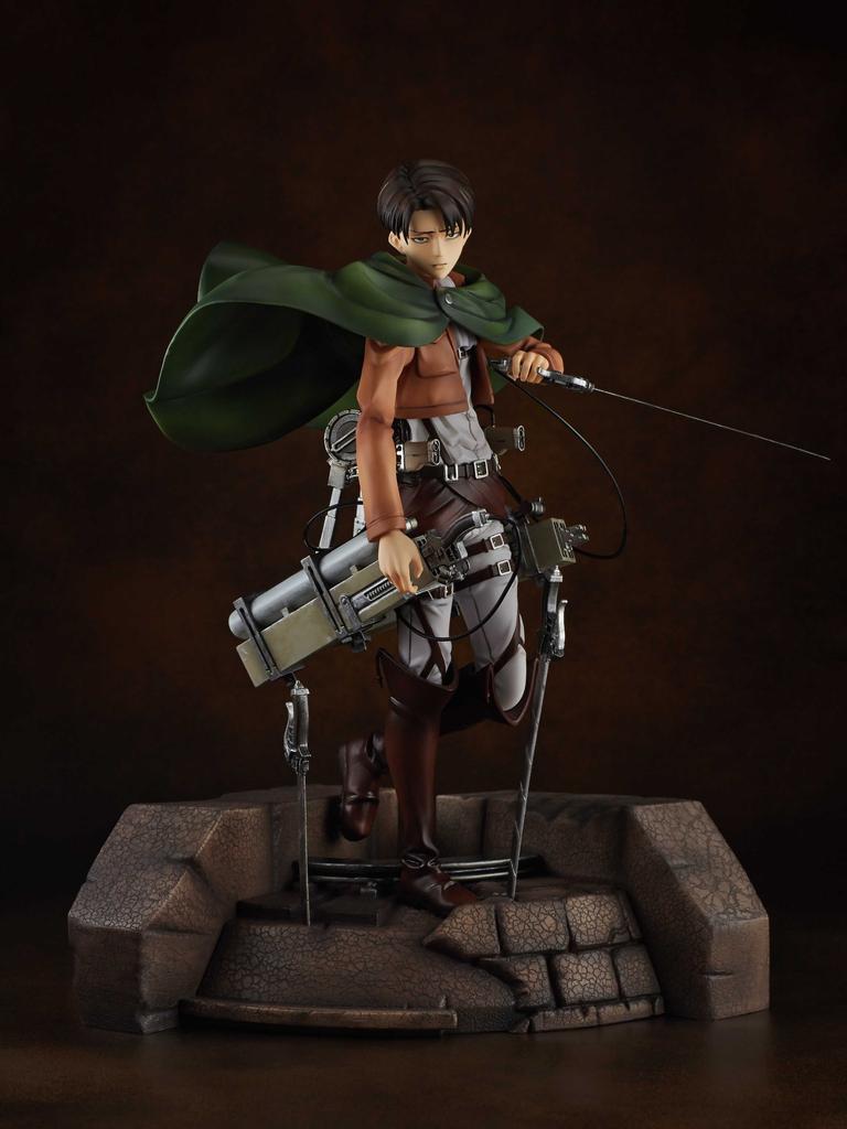 Attack On Titan 1/7 Scale Levi Ackerman Pre-Painted Figure – Anime Collectible Completed Statue