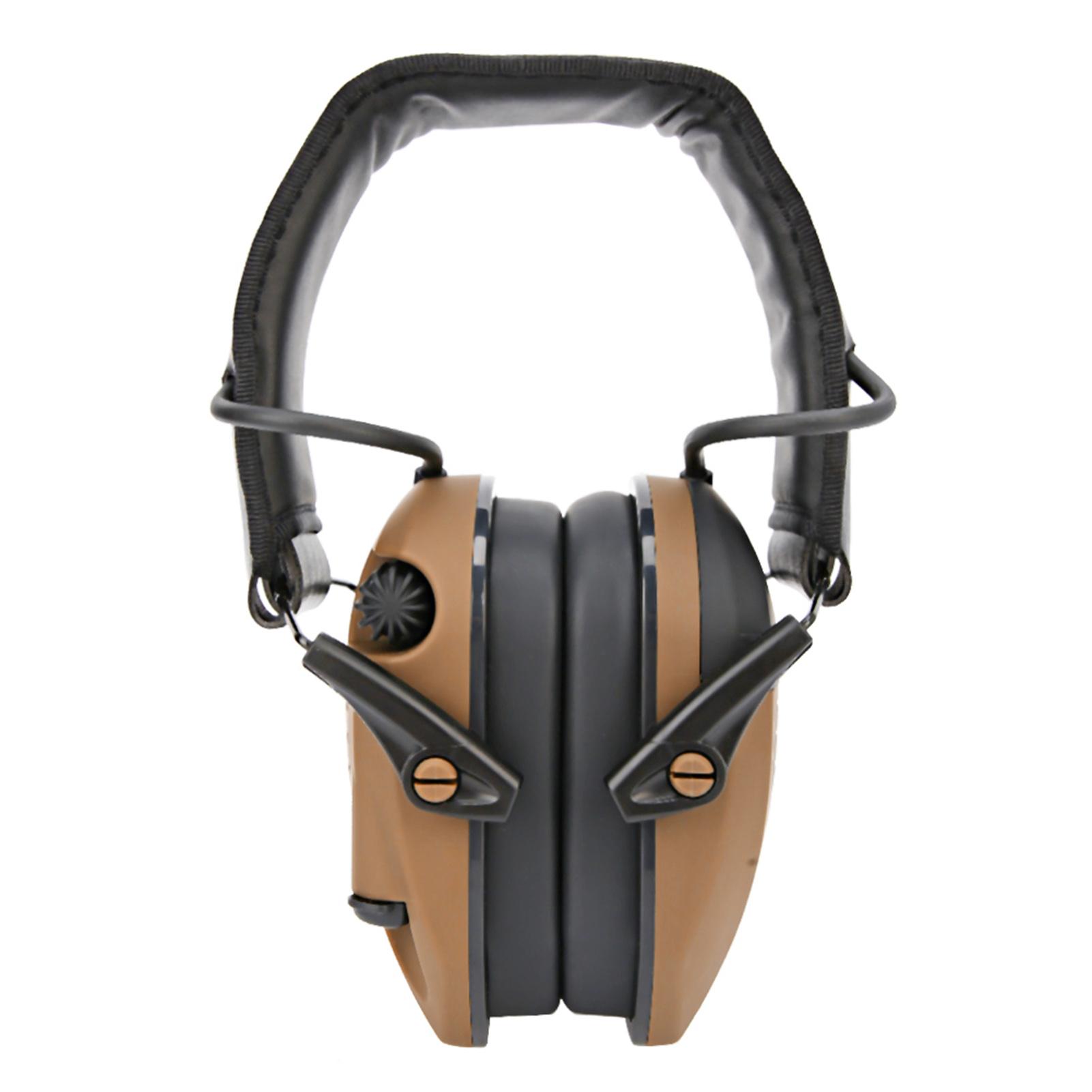 

Складні протишумні навушники Звукоізоляційні навушники Захист для роботи Полювання(Жовтий )