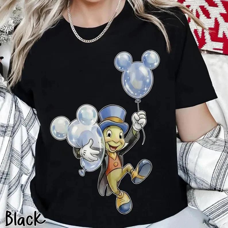 Funny Jiminy Cricket Balloon TShirt Size S4XL S