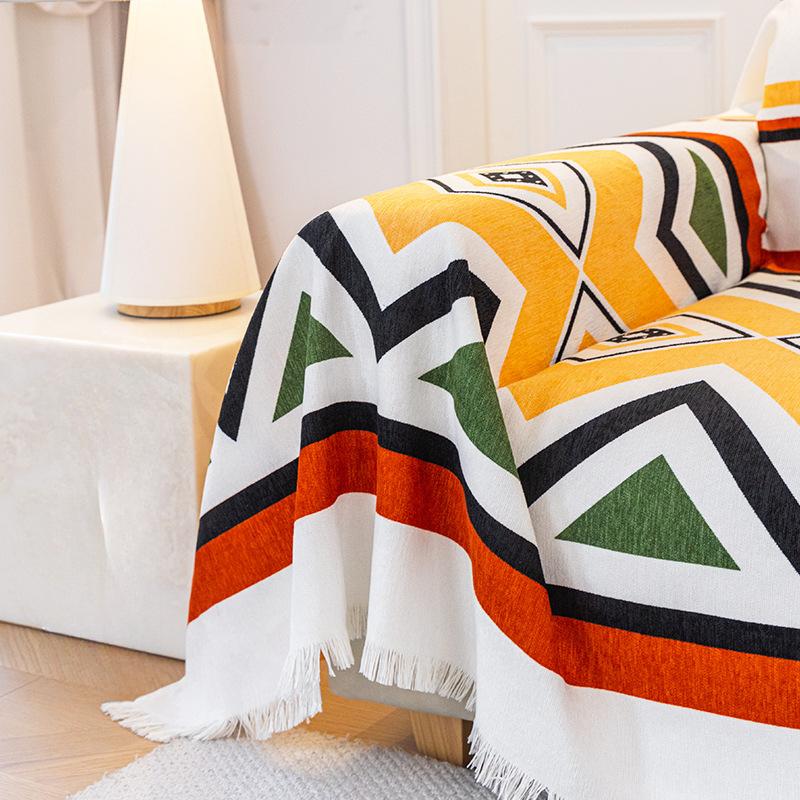Chenille Sofa Towel Full Cover Cloth All-Inclusive Universal Dustproof Cover Bohemian Sofa Blanket Seat Cushion
