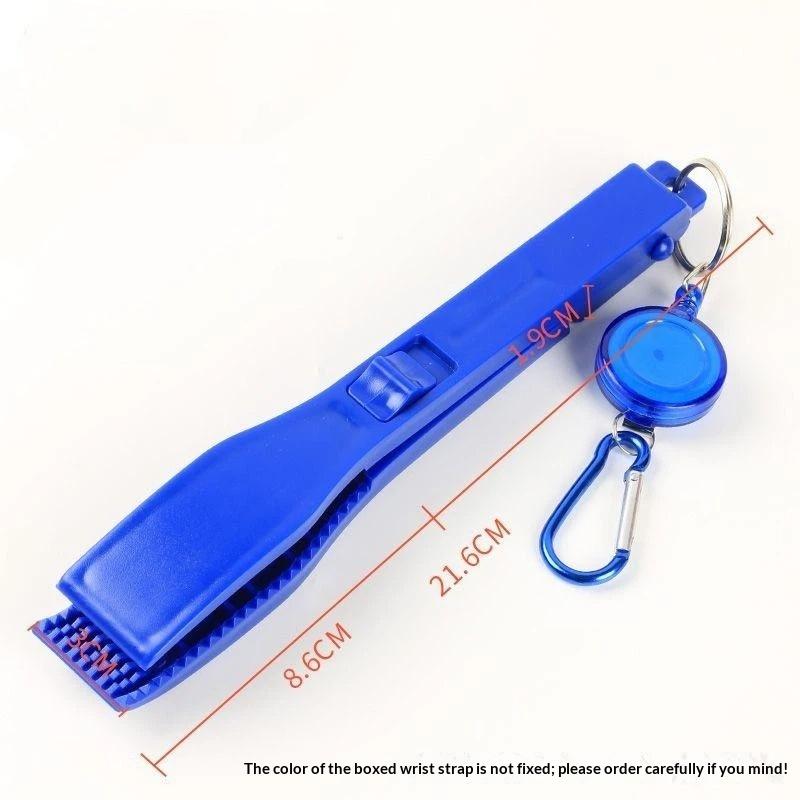 Multifunctional Lockable Fish Grip Controller, Fish Lip Gripper Clamp Grabber, Outdoor Lure Fishing Tackle Tool