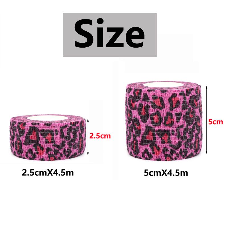 18 Colors Athletic Wrap Tape Self Adhesive Elastic Bandage Sports Protector for Knee Ankle Shoulder