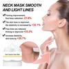 Rozjasní, zpevní a zkrášlí krk maska ​​vyblednutí linií krku jemné linky lift masážní péče o krk