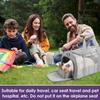 Cat Carrier Bag Oxford Cloth Foldable Pet Carrier Cage Breathable Carrier Portable Dog Crate Bag with Food Bowl Shoulder Strap