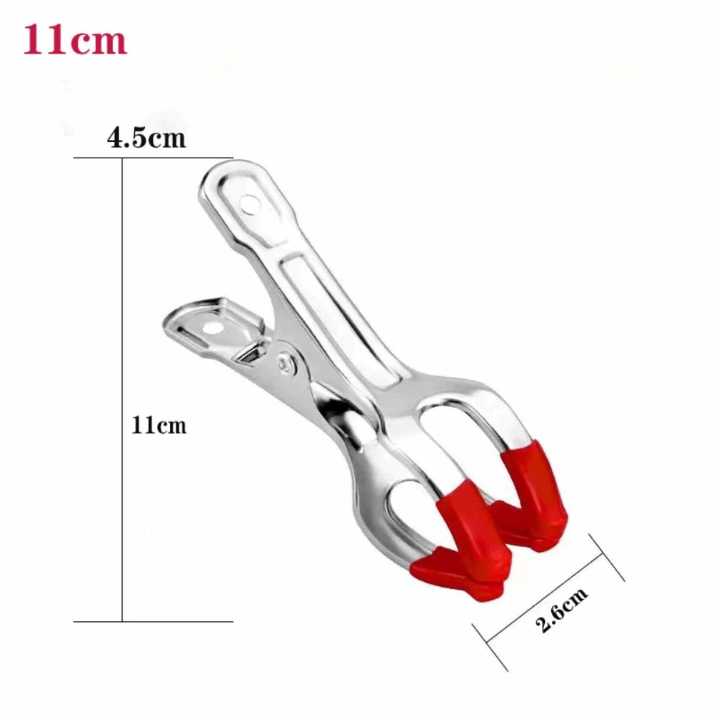 5/6PCS Metal Point Tool Rubber Tip Relax Gadget Portable Massage Clip Ear Massage