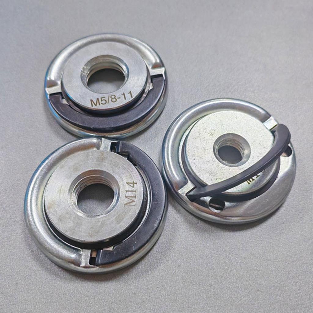M10 M14 5/8-11 Quick Release Clamping Nuts Grinder Locking Nut for Angle Grinder Fast Change Retaining Nut Accessories