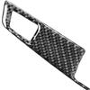 Car Gear Shift Panel Knob Cover Carbon Fiber Interior Stickers For BMW F07 F10 F25 F26 2009-2016 Auto Modified Trim