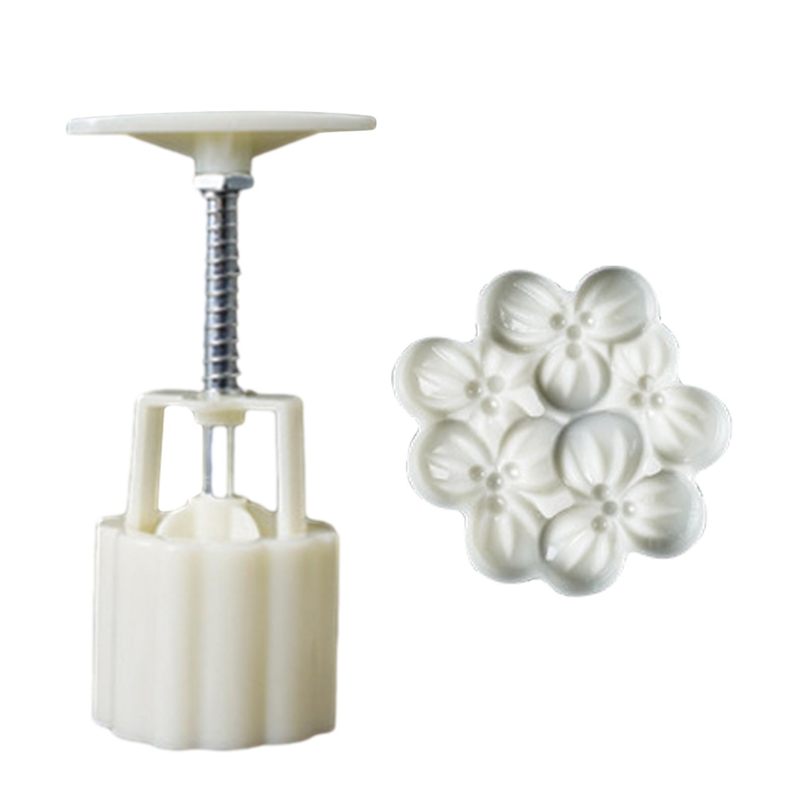 

75 г китайская традиционная форма для лунного пряника со штампами для печенья ручной пресс пластиковая форма для печенья десертная форма для изготовления лунного пряника