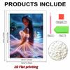 Disney Pearl Painting Pocahontas Waterside Streamer Creative Art 5D Pearl Embroidery Cross Stitch Kit Handmade DIY Home and Room Decor Gift