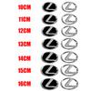 3D Car Logo Hood Front Rear Trunk Emblem Badge Sticker Acc sori  For Lexus LS IS350  300h  300 IS250 IS220d NX350h RX GS350 ADR1
