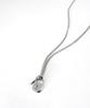 Glory_Arden Surgical Steel Lock+Key Chain Necklace / Ghmn-493