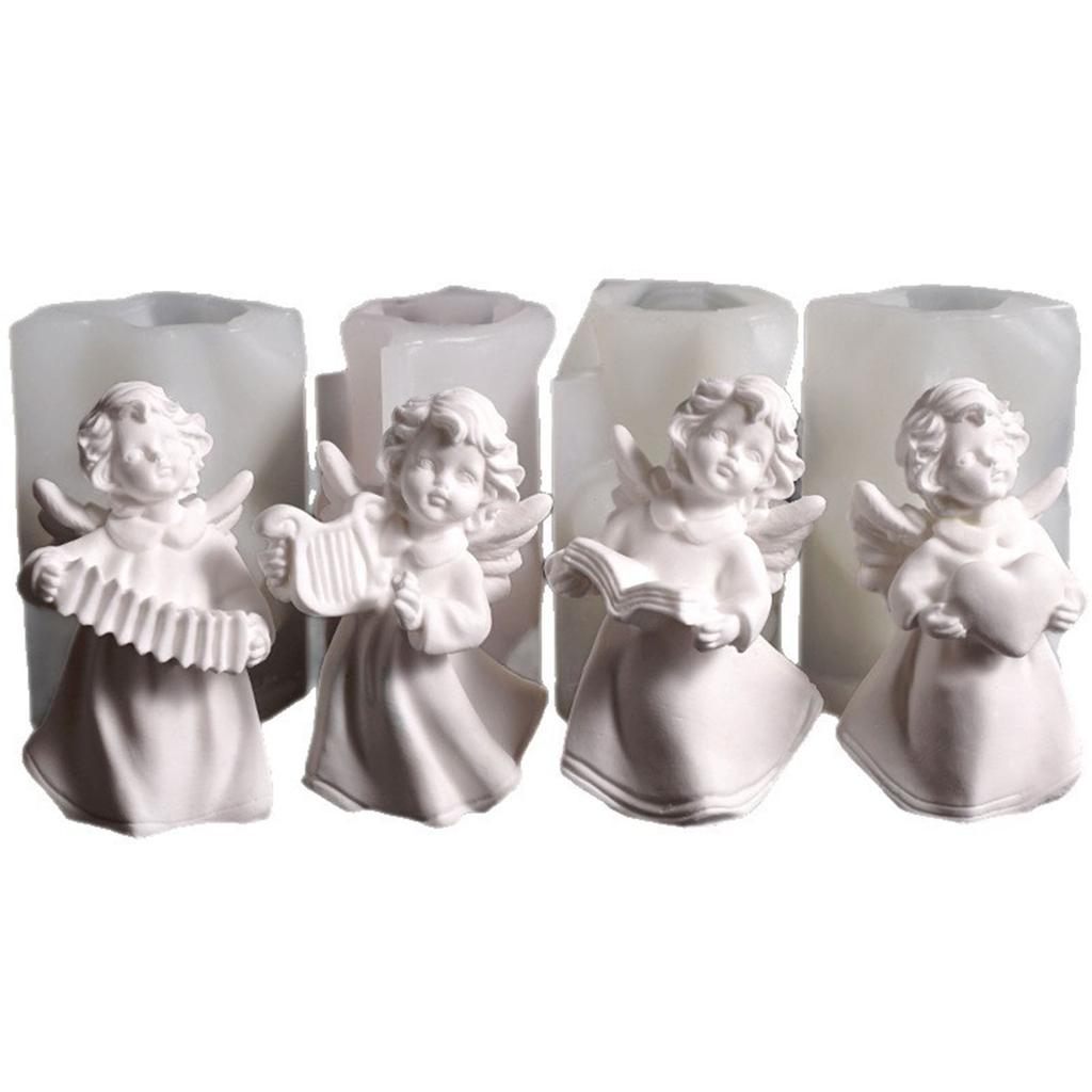 Angel Wing Silicone Molds for Handmade Candle Soap Home Decoration Multipurpose Silicones Moulds for Epoxy Resin Craft