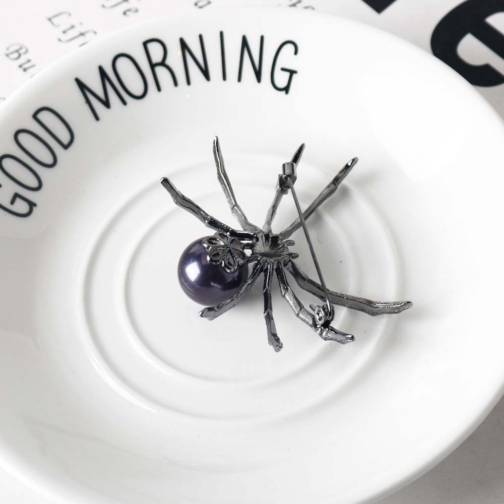 Clothes Backpack Big Spider Badge Lapel Badges Halloween Badge Halloween Spider Brooch  Trousers