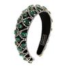 Barock Flanell handgemacht Strass Stirnband Amazon breiter Rand Schwamm Stirnband