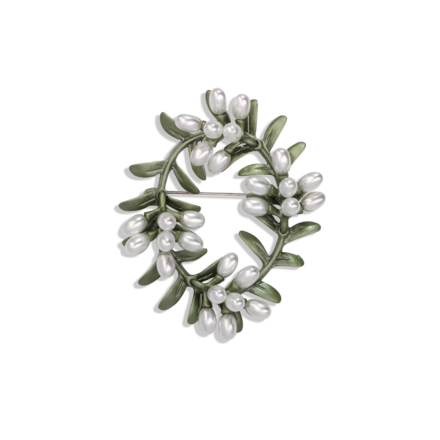 Высококачественная брошь с жемчугом — фото 6