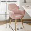 Simple Living Room Chairs Nordic Modern Relaxing Armchair Comfortable Backrest Swivel Chairs Household Elegant Ergonomic Chair