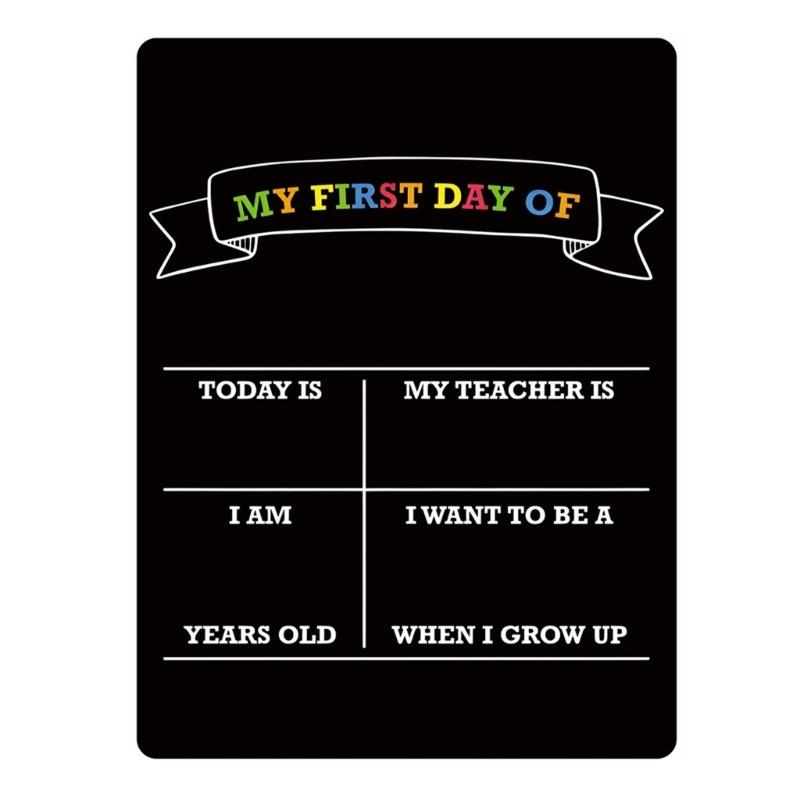 Portable Chalkboard Blackboard with Durability Ecological Friendly Design for School Office and Creative Note Taking