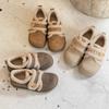 Retro Thick-soled Women's Winter New Warm Boken Wool Shoes Piled and Thickened Casual Cotton Shoes