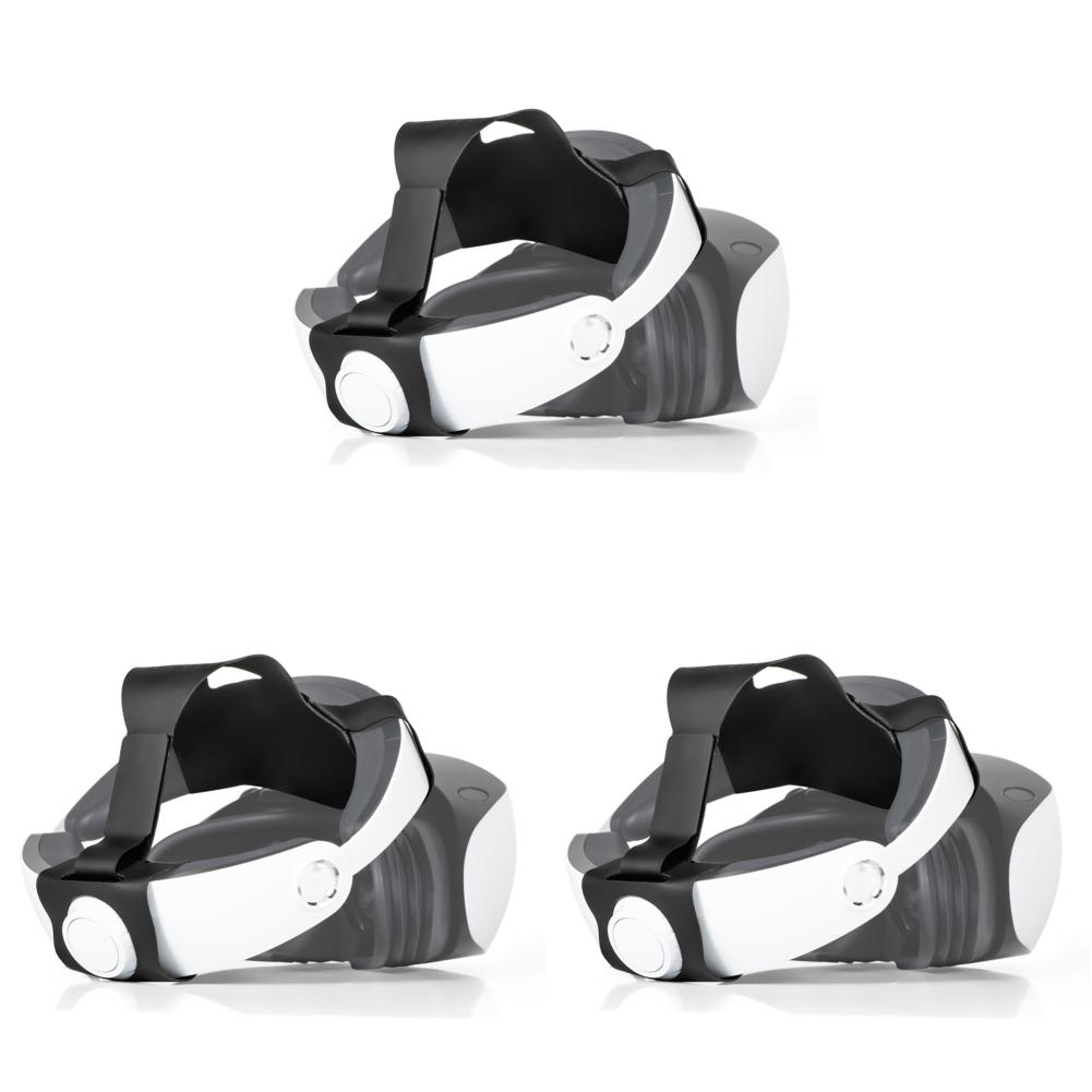 

EY# Adjustable Head Band Reduced Pressure Fixing Accessories Soft PU for PS VR2