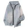High-Quality Unisex Hooded Knit Cardigan – Warm, Thick, Casual Zipper Sweater