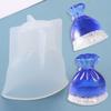 3D Lucky Bag Purse Silicone Mold Merry Christmas Epoxy Resin Silicone Mould Crystal Resin Molds Jewelry Making Tools DIY Crafts